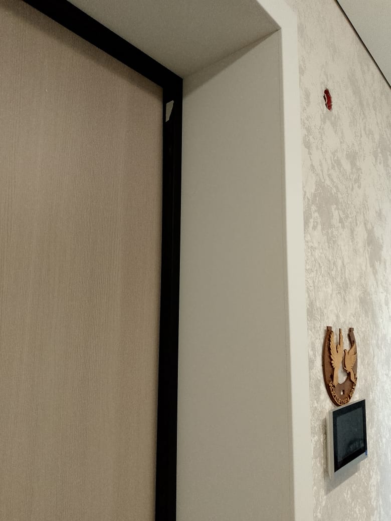 Установка дверных откосов